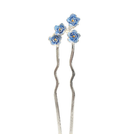 Forget Me Not Flowers Hairpin