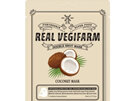 FORTHESKIN SUPER FOOD R/VEGIFARM DOUBLE SHOT MASK-Coconut