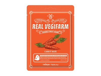 FORTHESKIN SUPER FOOD R/VEGIFARM DOUBLE SHOT MASK-Carrot