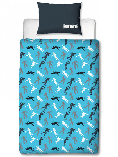 Fortnite Dabs Reversible Single Duvet Cover Set