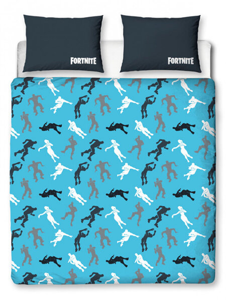 Fortnite Dabs Reversible UK Double Duvet Cover Set