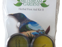 Four healing herbal balms