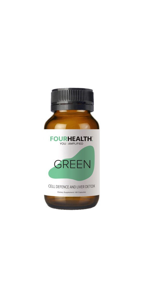 Four Health Green 600Mg 60 Caps