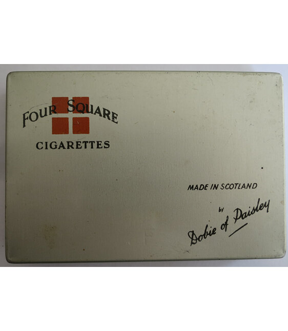 Four Square Cigarette tin