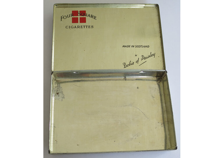 Four Square Cigarette tin