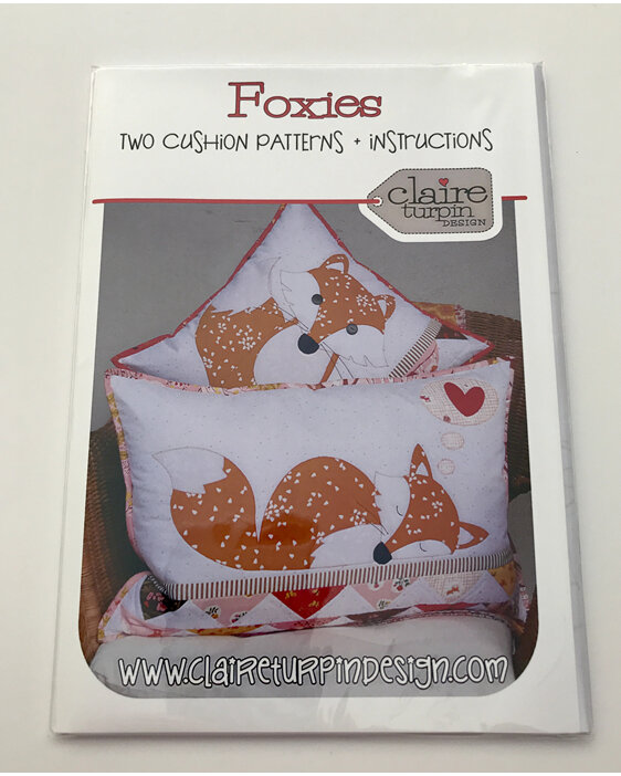 Foxies Cushion Pattern