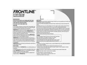 FRONTLINE PLUS for Cats - six pack