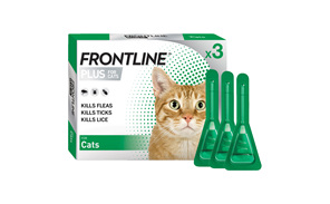 FRONTLINE PLUS for Cats - triple pack