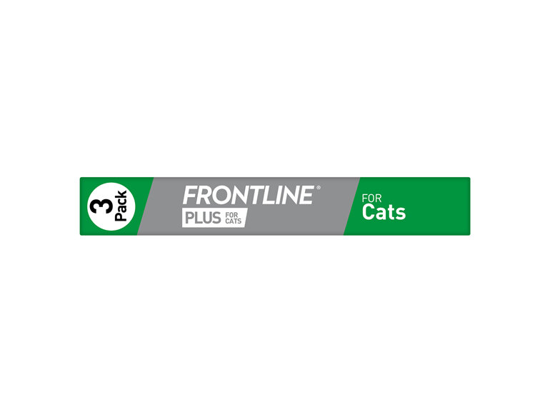 FRONTLINE PLUS for Cats - triple pack