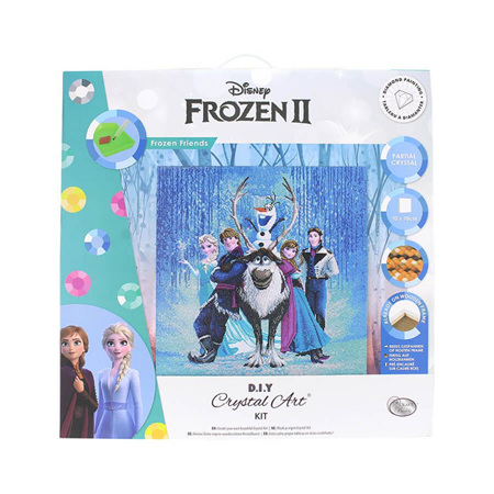 Frozen II - Craft Buddy Crystal Art Kit - Framed