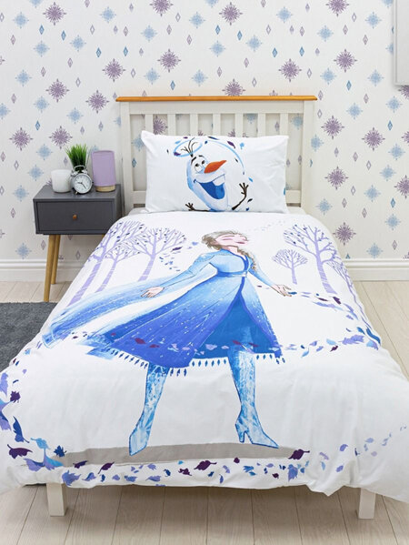 Frozen Reversible Single Duvet Cover Set