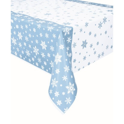 Frozen / snowflakes plastic tablecover