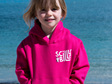 Fuchsia Pink Kids' Hoodie - Pullover