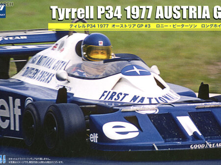 Fujimi 1/20 Tyrrell P34 1977 Austria GP