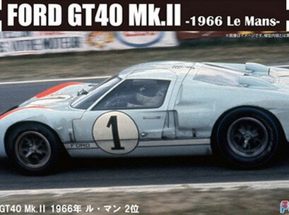 Fujimi 1/24 Ford GT40 MarkII 1966 Le Mans (FUJ12604)