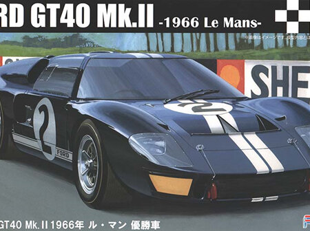 Fujimi 1/24 Ford GT40 MK.II 1966 Le Mans Mclaren/Amon (FUJ12603)