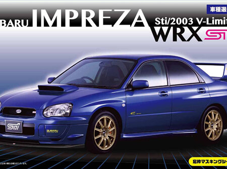 Fujimi 1/24 Subaru Impreza WRX STi 2003 V-Limited (FUJ039404)