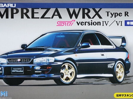Fujimi 1/24 Subaru Impreza WRX Type R STi Version IV/VI (FUJ039398)