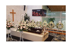 Funeral Tributes- Church Arrangements