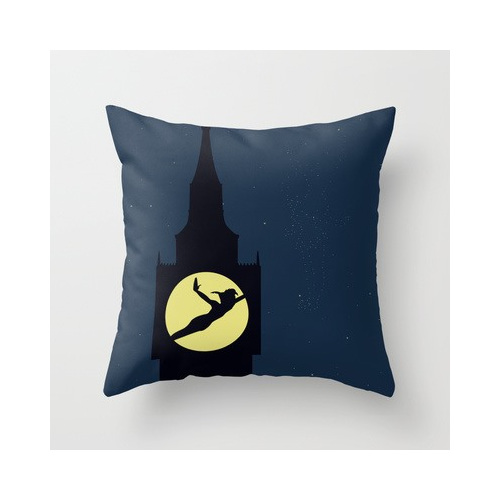 Funky cushion cover for kids room - Peter Pan