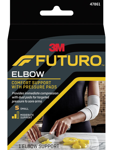 Futuro Comfort Elbow Support With Pressure Pads, Small