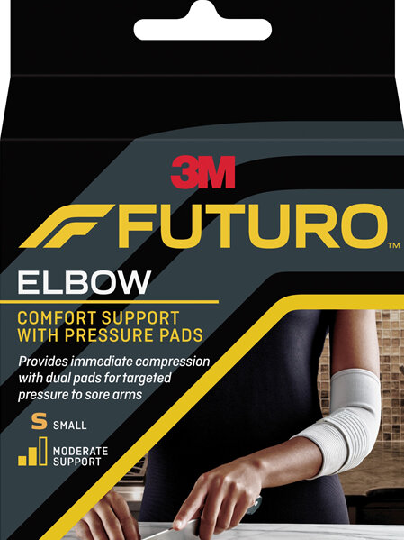 Futuro Comfort Elbow Support With Pressure Pads, Small