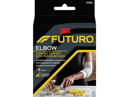 Futuro Comfort Elbow Support With Pressure Pads, Small