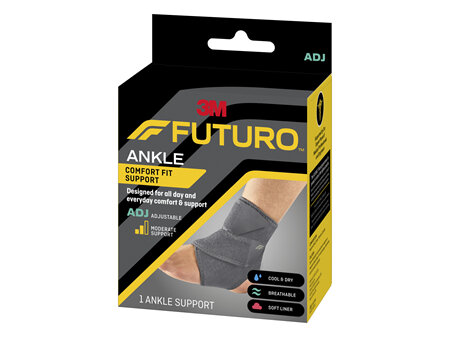 FUTURO COMFORT FIT ANKLE SUPPORT ADJ