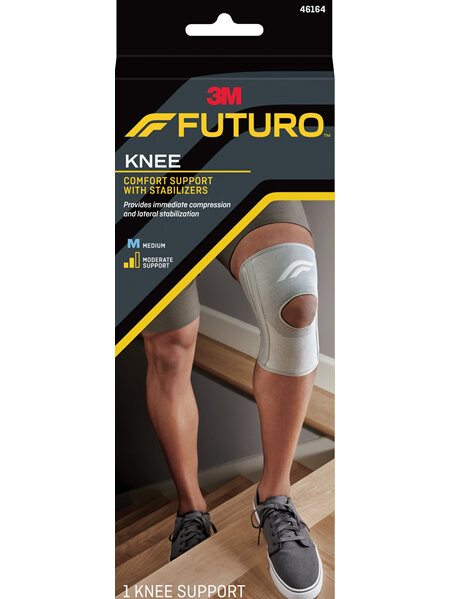 Futuro Comfort Knee With Stabilisers, Medium