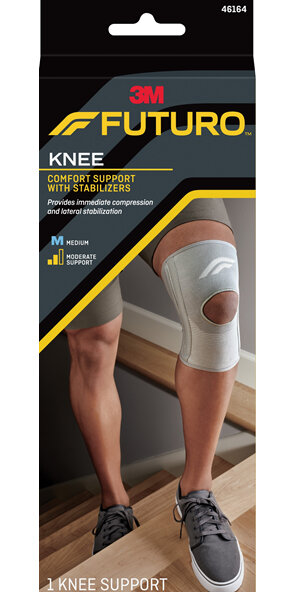 Futuro Comfort Knee With Stabilisers, Medium