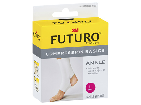 Futuro Compression Basics Elastic Ankle Brace Large