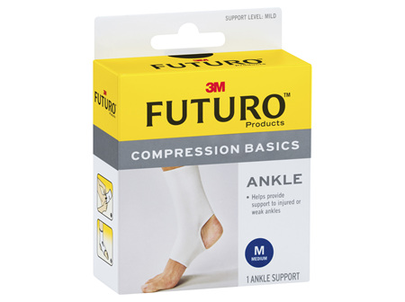 Futuro Compression Basics Elastic Ankle Brace - Medium