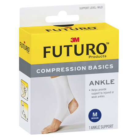 Futuro Compression Basics Elastic Ankle Brace - Medium