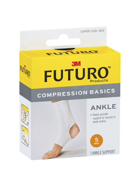 Futuro Compression Basics Elastic Ankle Brace - Small