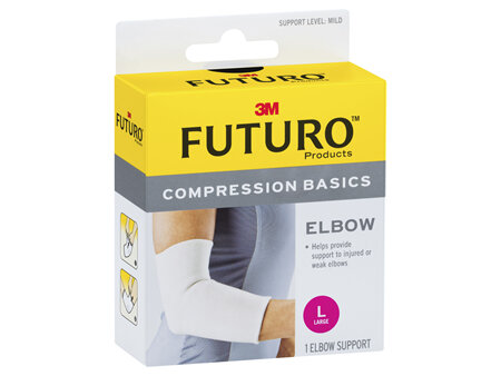 Futuro Compression Basics Elastic Knit Elbow - Large