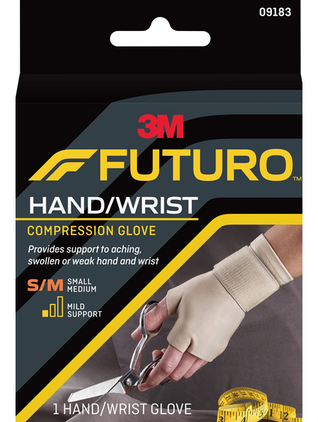 Futuro Compression Glove, Small/Medium