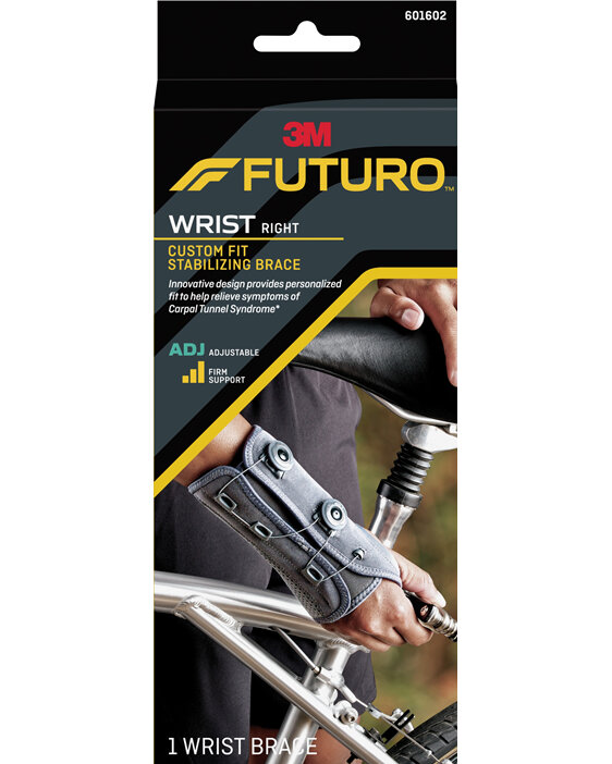 Futuro Custom Fit Stabilising Wrist Brace, Right Hand, Adjustable - Life  Pharmacy Te Puke Shop