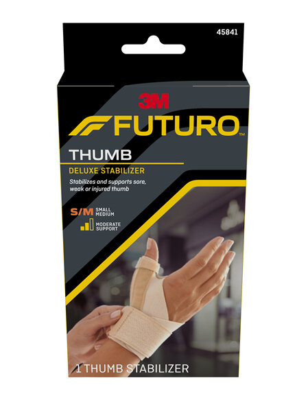 Futuro Deluxe Thumb Stabiliser, Small/Medium, Beige