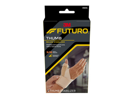 Futuro Deluxe Thumb Stabiliser, Small/Medium, Beige