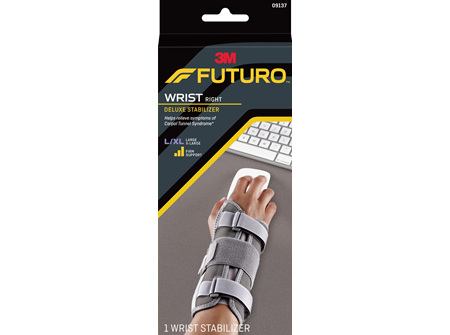 Futuro Deluxe Wrist Stabiliser, Right Hand, Large/Extra Large