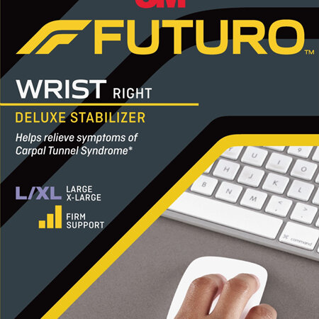 Futuro Deluxe Wrist Stabiliser, Right Hand, Large/Extra Large