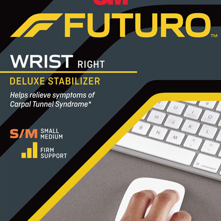 Futuro Deluxe Wrist Stabiliser, Right Hand, Small/Medium