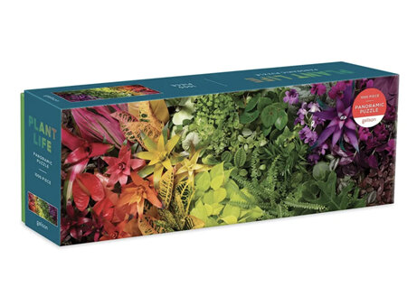 Galison 1000 Piece Panorama Jigsaw Puzzle:  Plant Life