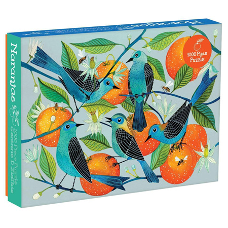 Galison 1054 Piece Jigsaw Puzzle: Naranjas (Oranges)