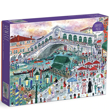 Galison 1500 Piece Jigsaw Puzzle: Michael Storrings Venice