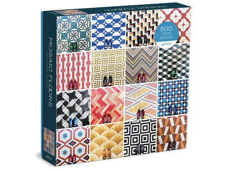 Galison 500 Piece Jigsaw Puzzle: Mosaic Floors