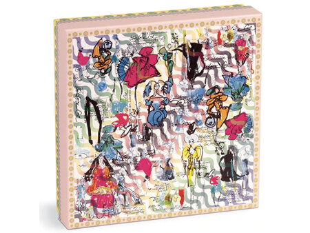 Galison Christian Lacroix Heritage Collection Ipanema Girls 500 Piece Double-Sided Puzzle