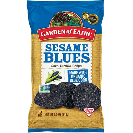 Garden of Eatin Corn Tortilla Chips Sesame Blues 212g