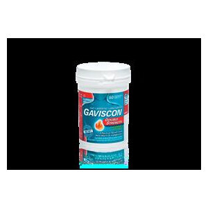 Gaviscon Double Strength Tablets - 60 chewable tablets