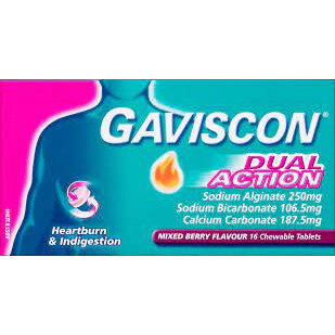 GAVISCON Dual Act. M/Berry 48tab